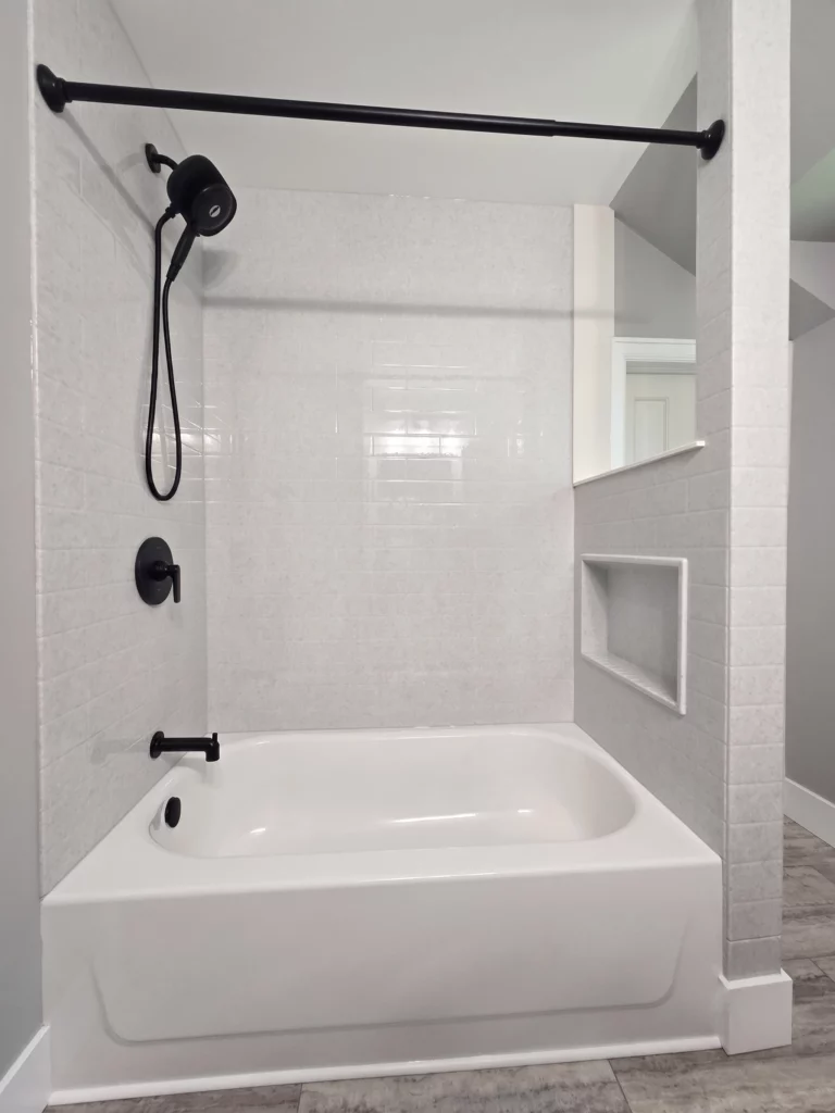 A remodeled tub in an historic Dewitt NY home installed by Bath Pros
