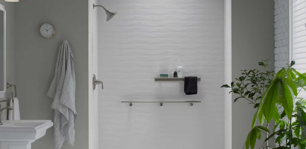 LuxStone shower system example